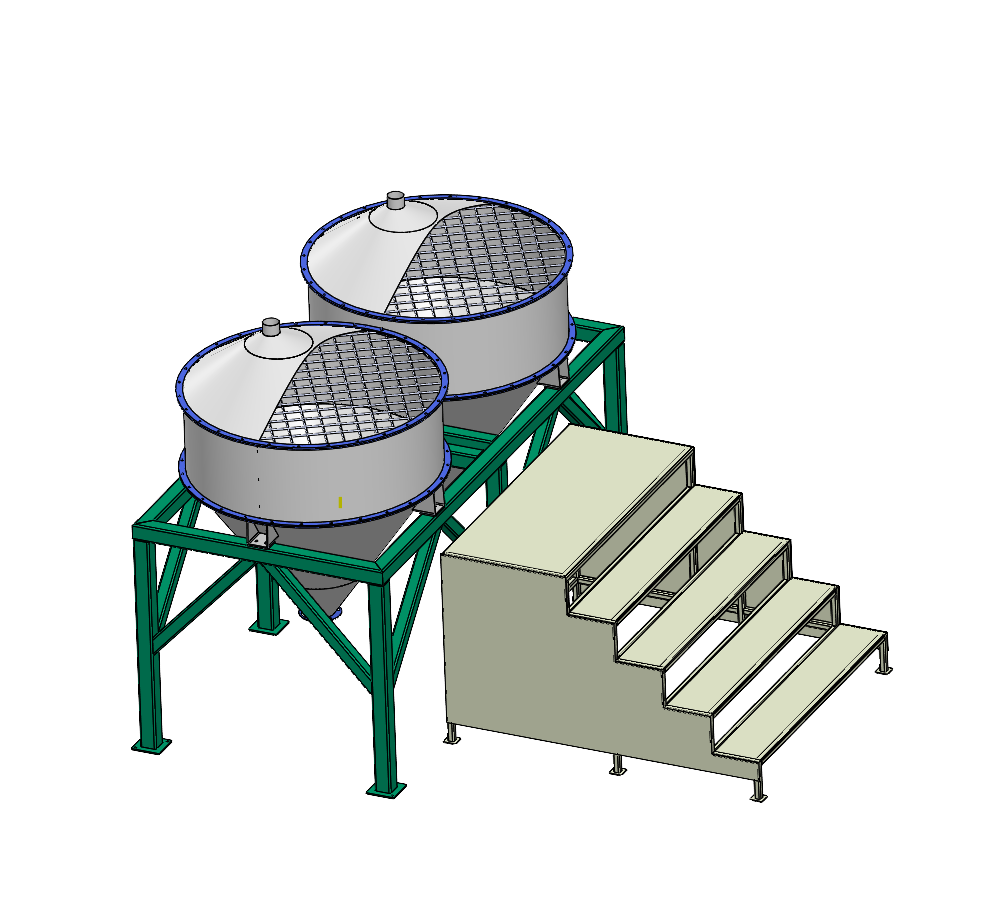 Q1500 Beleme bunkeri